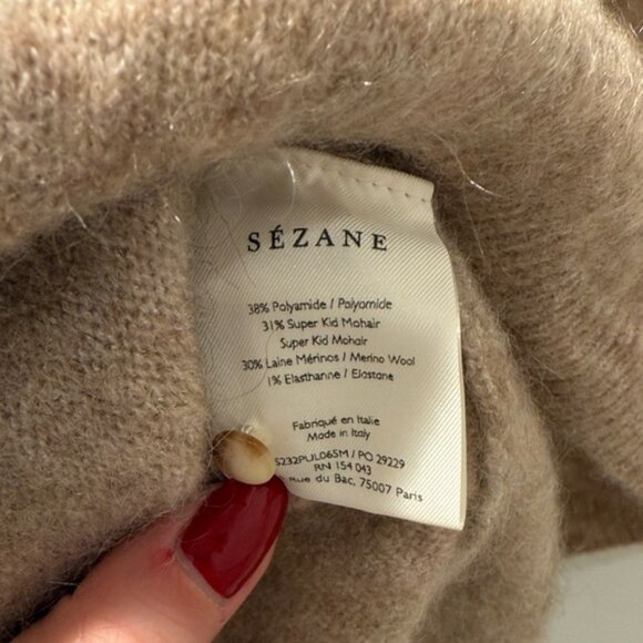 Sézane Beige Jumper - Picture 7 of 8